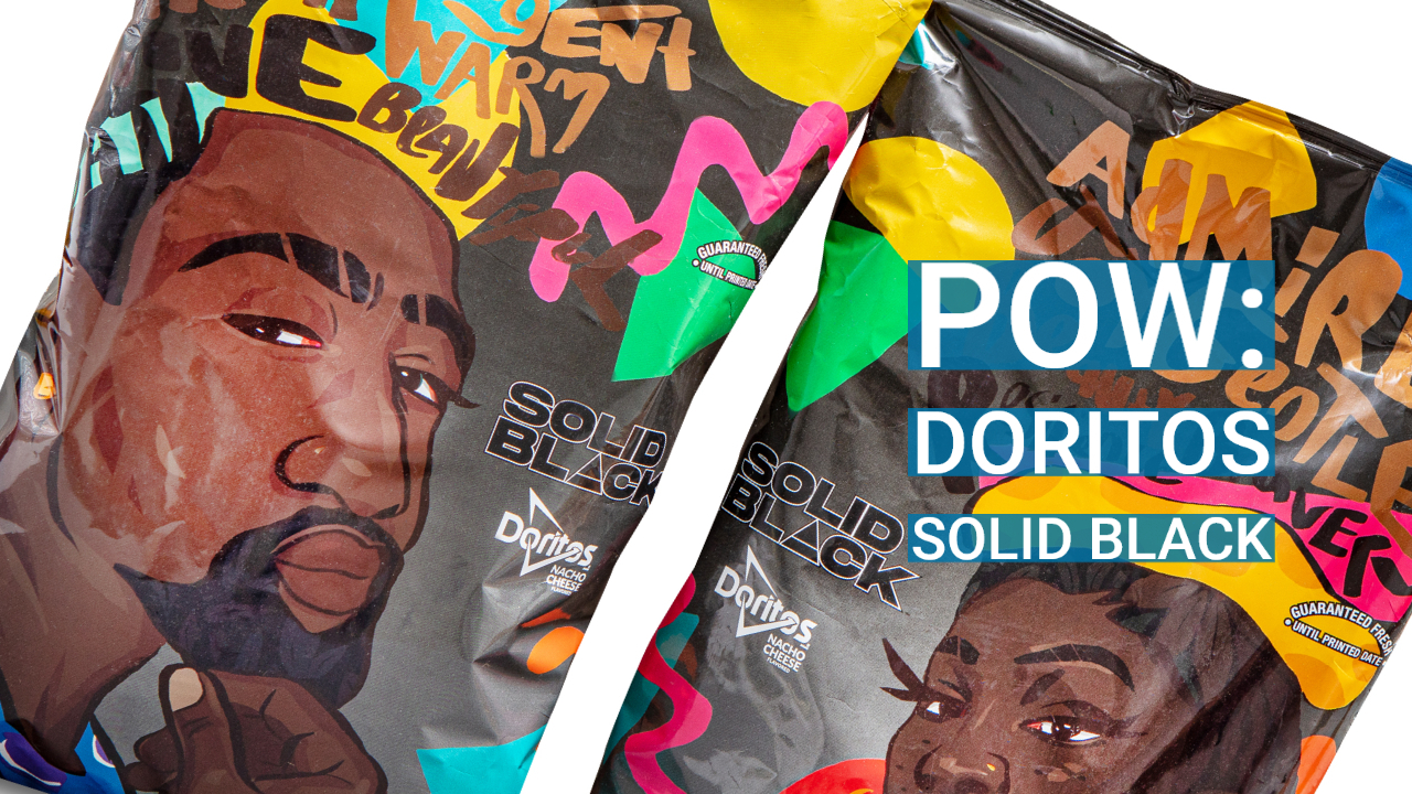 SOLID BLACK Doritos Deliver Shelf, Social Impact