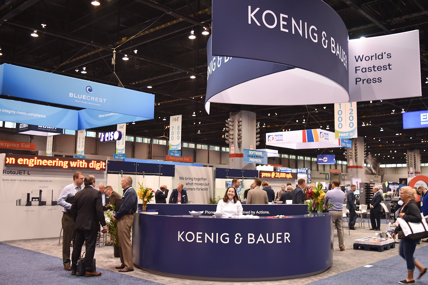 Koenig & Bauer Proudly Exhibits at PRINTING United Expo in Las Vegas